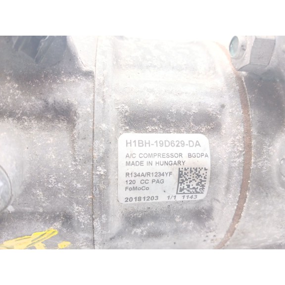 Recambio de compresor aire acondicionado para ford fiesta vii (hj, hf) 1.0 ecoboost referencia OEM IAM h1bh19d629da  