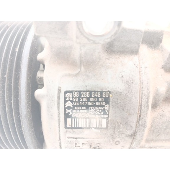 Recambio de compresor aire acondicionado para opel corsa f edition referencia OEM IAM 9828684880  