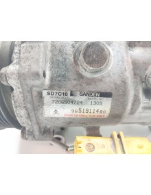 Recambio de compresor aire acondicionado para citroën c4 grand picasso i (ua_) 1.6 hdi referencia OEM IAM 9651911480   2