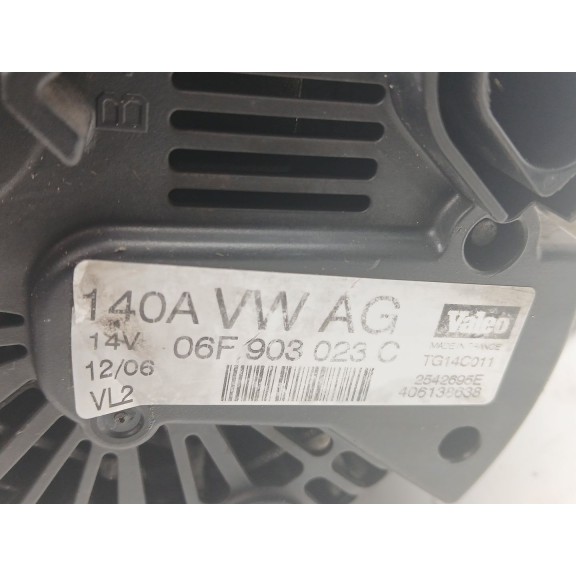 Recambio de alternador para volkswagen golf v (1k1) 1.9 tdi referencia OEM IAM 06F903023C  