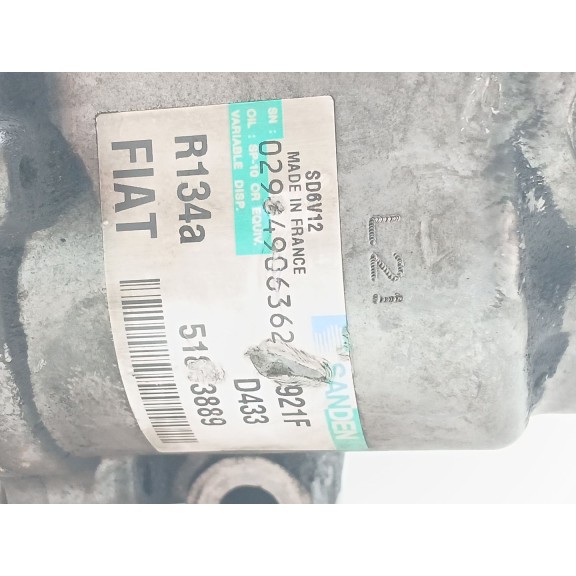 Recambio de compresor aire acondicionado para fiat linea (323_, 110_) 1.3 d multijet (323axb1a) referencia OEM IAM SD6V12 1921f 