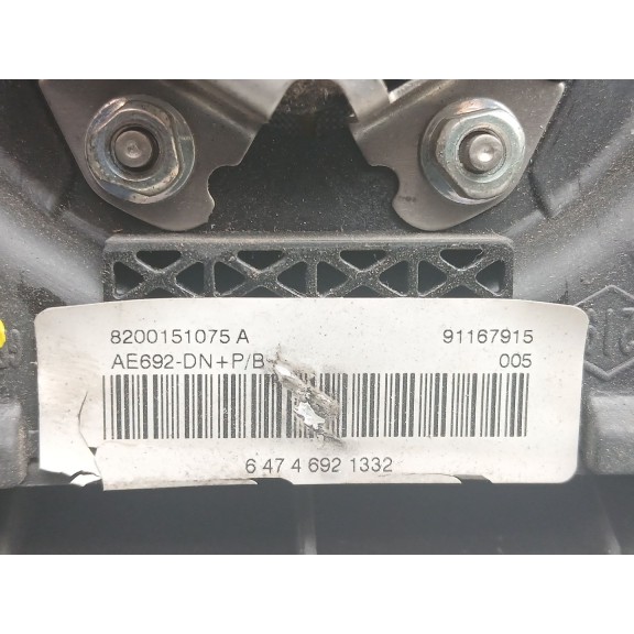 Recambio de kit airbag para nissan primastar furgoneta (x83) 2.0 dci 115 referencia OEM IAM 8200136277a  