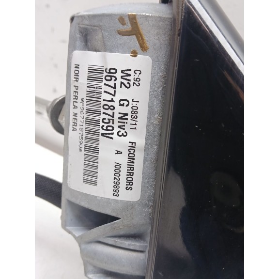 Recambio de retrovisor izquierdo para peugeot 508 sw i (8e_) 2.2 hdi referencia OEM IAM 967718759v  