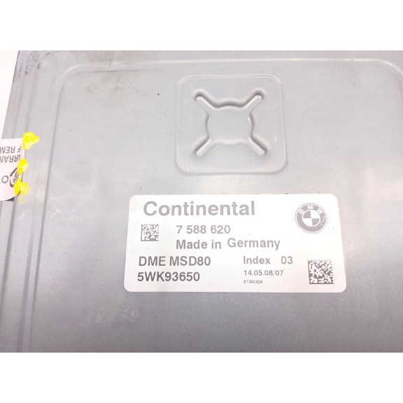 Recambio de centralita motor uce para bmw serie 5 berlina (e60) 530xi referencia OEM IAM 7588620 5wk93650 