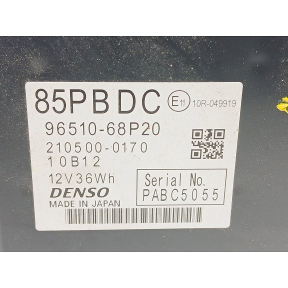 Recambio de bateria para suzuki swift (az) 1.2 16v dualjet cat referencia OEM IAM 9651068P20 2105000170 86.928KM