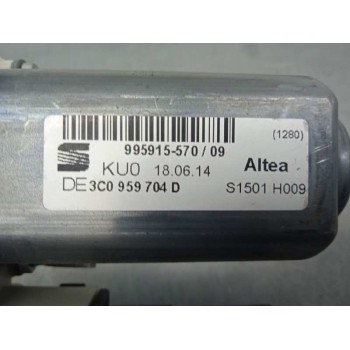 Recambio de motor elevalunas trasero derecho para seat altea xl (5p5) reference ecomotive referencia OEM IAM 3C0959704D 99591557