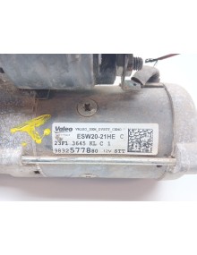 Recambio de motor arranque para peugeot rifter 1.5 bluehdi 100 referencia OEM IAM 9832577880 23f13645kl esw2021he 2
