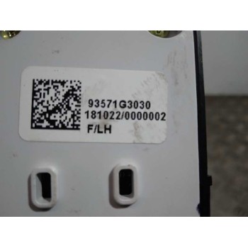 Recambio de mando elevalunas delantero izquierdo para hyundai i30 (pd) essence referencia OEM IAM 93571G3030  4 TECLAS