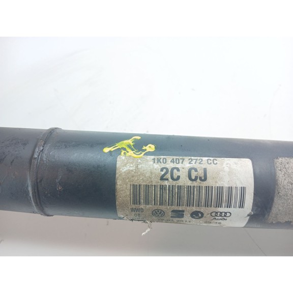 Recambio de transmision delantera derecha para seat leon (1p1) 1.6 tdi referencia OEM IAM 1k0407272cc  