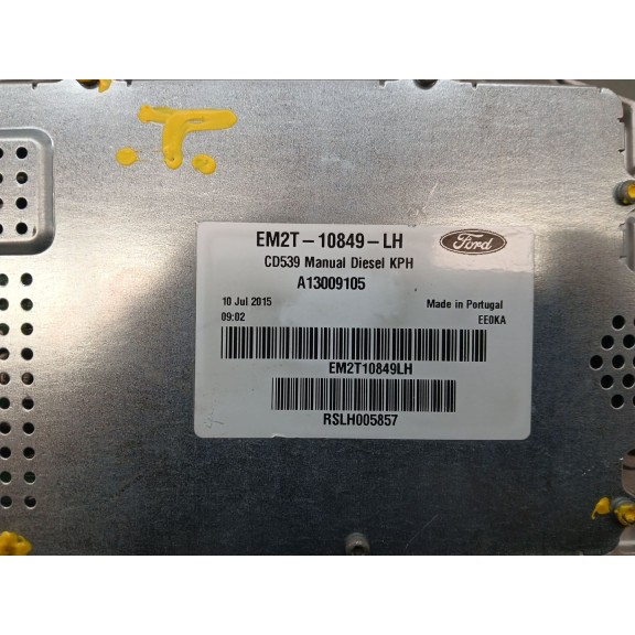 Recambio de cuadro instrumentos para ford s-max titanium referencia OEM IAM A13009105 EM2T10849LH RSLH005858