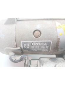 Recambio de motor arranque para toyota avensis sedán (_t25_) 2.0 d-4d (adt250_) referencia OEM IAM 281000g040 ms4280003180  2