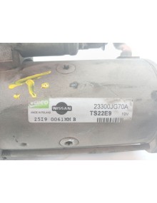 Recambio de motor arranque para nissan qashqai i (j10, nj10) 2.0 dci referencia OEM IAM 23300jg70a ts22e9  2