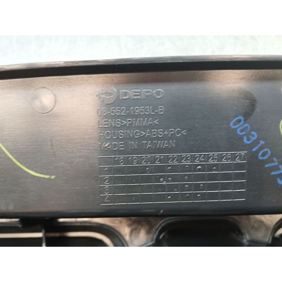 Recambio de piloto trasero izquierdo para citroën jumpy spacetourer referencia OEM IAM 9808243180  16309201