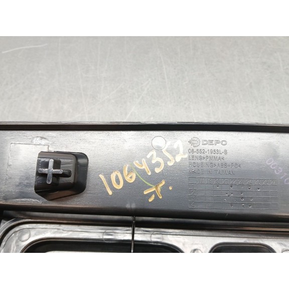 Recambio de piloto trasero izquierdo para citroën jumpy spacetourer referencia OEM IAM 9808243180  16309201