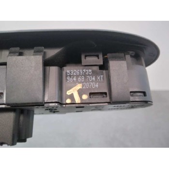 Recambio de mando elevalunas delantero izquierdo para peugeot 407 st confort referencia OEM IAM 96468704XT 4 TECLAS 