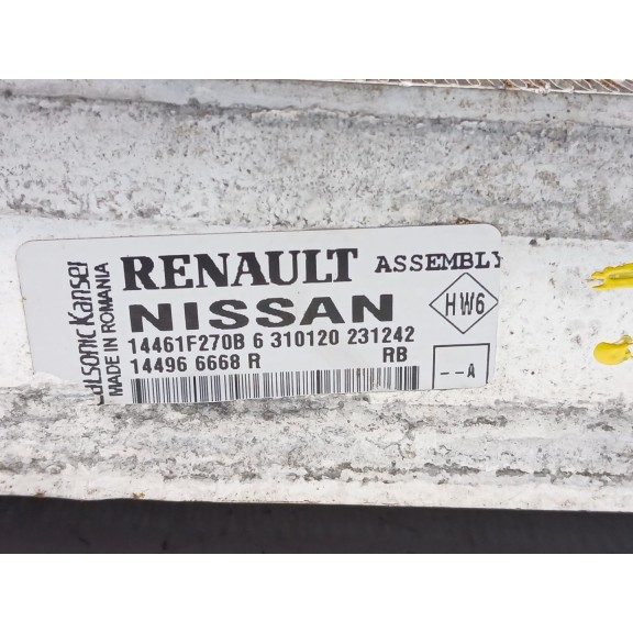 Recambio de intercooler para renault clio v (b7_) 1.0 tce 100 (b7mt) referencia OEM IAM 14496668r  