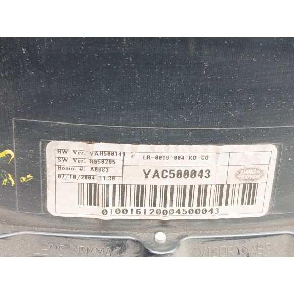 Recambio de cuadro instrumentos para land rover discovery 2.7 td v6 cat referencia OEM IAM yac500043  