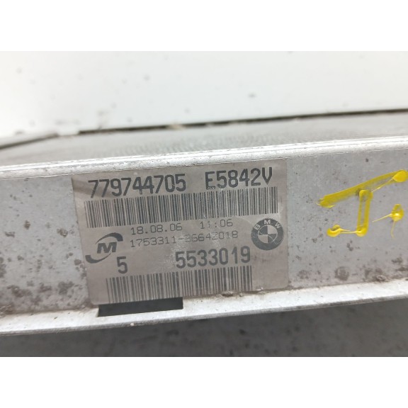 Recambio de radiador agua para bmw 3 (e90) 318 d referencia OEM IAM 779744705 5533019 
