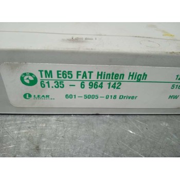 Recambio de modulo confort para bmw serie 7 (e65/e66) 750i referencia OEM IAM 61356964142 TRASERO IZQUIERDO 