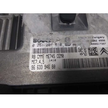 Recambio de centralita motor uce para peugeot 307 break/sw (s2) sw referencia OEM IAM 9663394680 0261201610 