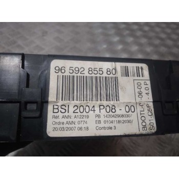 Recambio de centralita bsi para citroën c4 berlina collection referencia OEM IAM 9659285580  
