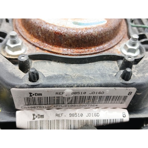 Recambio de airbag delantero izquierdo para nissan qashqai (j10) 2.0 dci turbodiesel cat referencia OEM IAM 98510jd160  