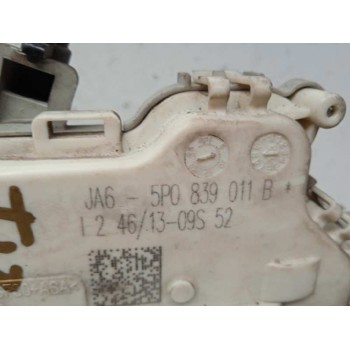 Recambio de cerradura puerta trasera izquierda para seat altea xl (5p5) reference ecomotive referencia OEM IAM 5P0839011B  6 PIN