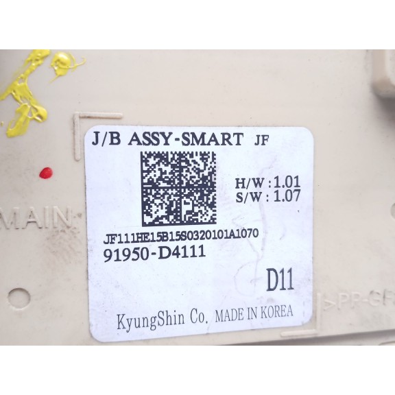 Recambio de caja reles / fusibles para kia optima business referencia OEM IAM 91950d4111  