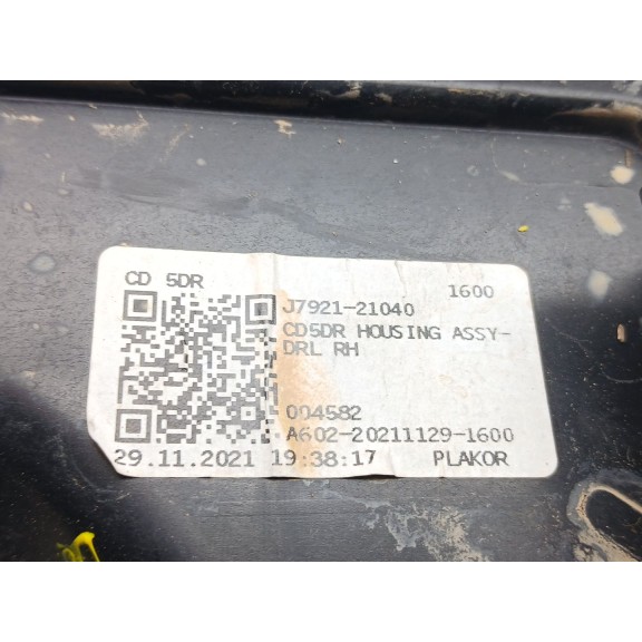 Recambio de faro derecho para kia ceed (cd) 1.0 t-gdi referencia OEM IAM 92102J7000 92102j7051 