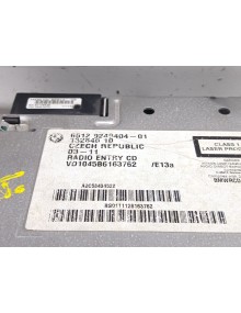 Recambio de sistema audio / radio cd para bmw serie 1 berlina (e81/e87) 116d referencia OEM IAM 65129249404   2