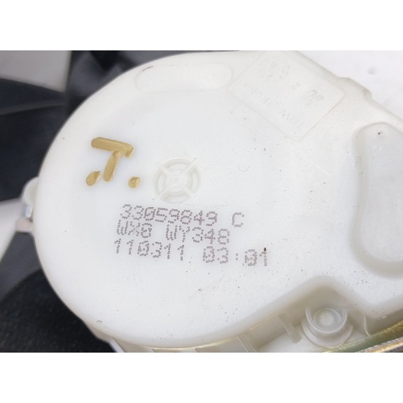Recambio de cinturon seguridad delantero derecho para bmw serie 1 berlina (e81/e87) 116d referencia OEM IAM 33059849c  