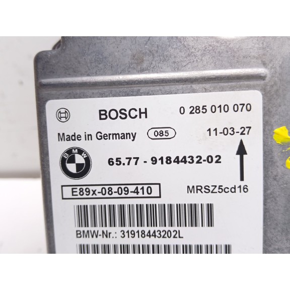 Recambio de centralita airbag para bmw serie 1 berlina (e81/e87) 116d referencia OEM IAM 6577918443202 0285010070 