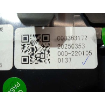 Recambio de mando climatizador para maxus edeliver 3 (modelo) referencia OEM IAM C00363172 20250353 