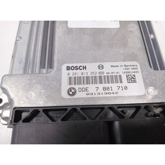 Recambio de centralita motor uce para bmw 1 (e87) 118 d referencia OEM IAM 0281013252 7791135 7801710