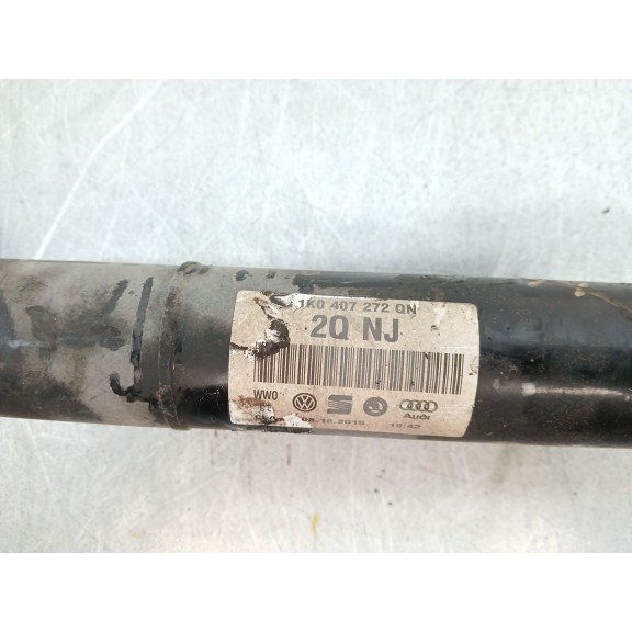 Recambio de transmision delantera derecha para skoda yeti (5l) 2.0 tdi referencia OEM IAM 1K0407272QN  