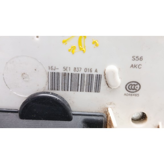 Recambio de cerradura puerta delantera derecha para skoda octavia lim. (5e3) ambition referencia OEM IAM 5e1837016a  