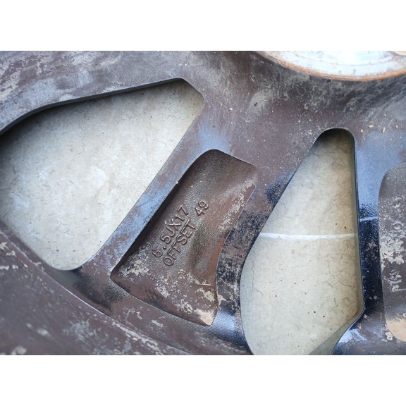 Recambio de llanta para kia stonic (yb) 1.2 cvvt referencia OEM IAM 6.5JX17 ET49 X1 52910H8500