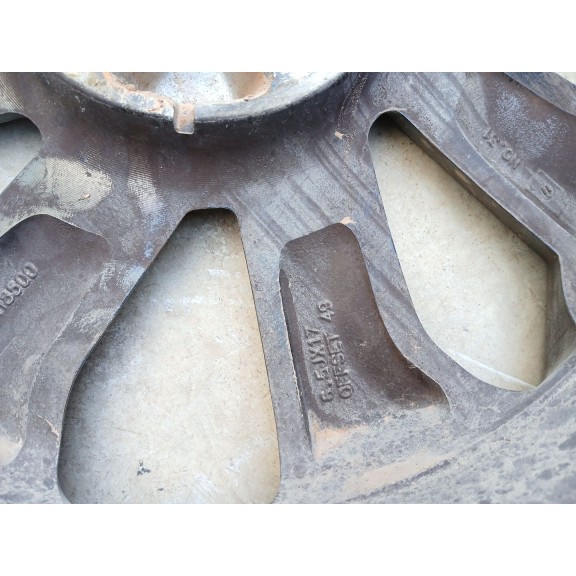 Recambio de llanta para kia stonic (yb) 1.2 cvvt referencia OEM IAM 6.5JX17 ET49 X1 52910H8500