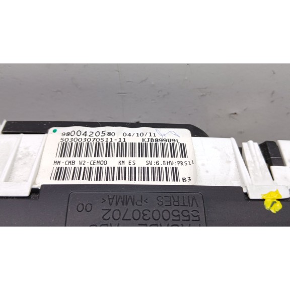 Recambio de cuadro instrumentos para peugeot 508 i (8d_) 1.6 thp referencia OEM IAM 9800420580 9678558780 