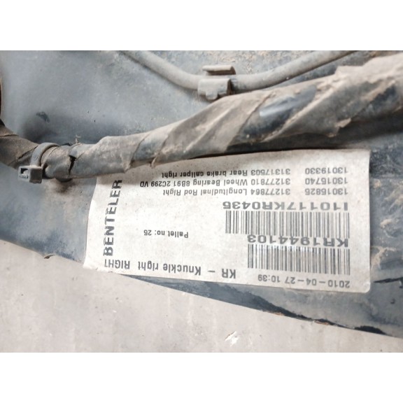 Recambio de mangueta trasera derecha para volvo xc60 2.4 diesel cat referencia OEM IAM 13015825 13015740 13019330