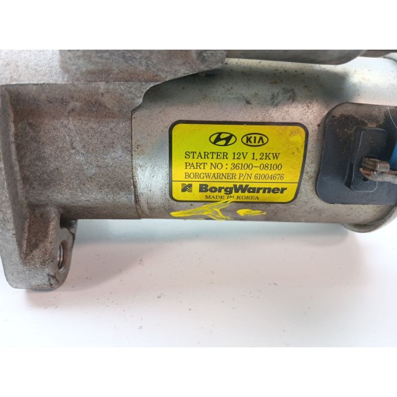 Recambio de motor arranque para kia ceed (cd) 1.0 t-gdi referencia OEM IAM 3610008100 61004676 