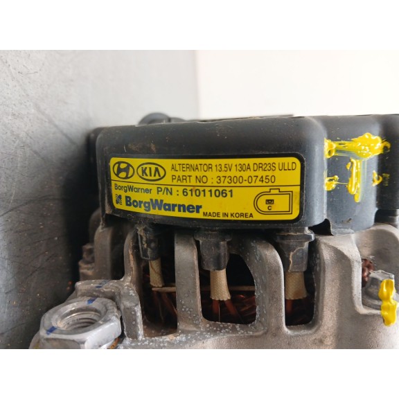 Recambio de alternador para kia ceed (cd) 1.0 t-gdi referencia OEM IAM 3730007450  