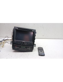 Recambio de sistema audio / radio cd para ssangyong korando limited 4x2 referencia OEM IAM  NAVEGADOR  2