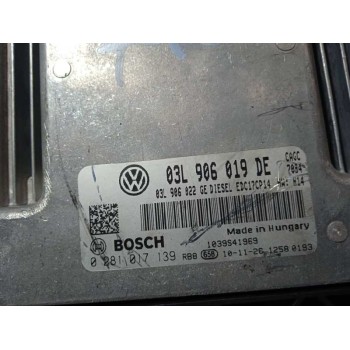 Recambio de centralita motor uce para seat exeo berlina (3r2) reference referencia OEM IAM 03L906019DE 0281017139 