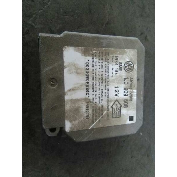Recambio de centralita airbag para seat toledo (1m2) executive referencia OEM IAM 1J0909608  