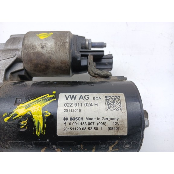 Recambio de motor arranque para skoda yeti (5l) 2.0 tdi referencia OEM IAM 02z911024h 0001153007 