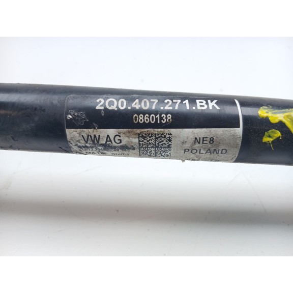 Recambio de transmision delantera izquierda para audi a1 sportback (gba) 25 tfsi referencia OEM IAM 2q0407271bk  