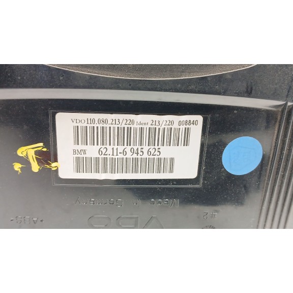 Recambio de cuadro instrumentos para bmw 5 (e60) 520 i referencia OEM IAM 62116945625 110080213 
