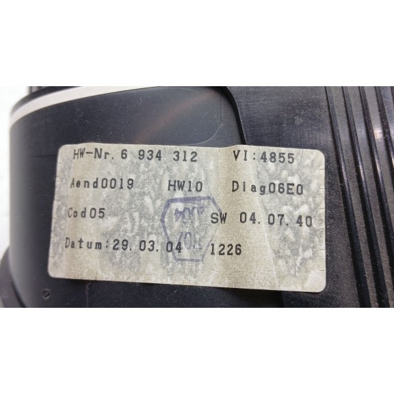 Recambio de cuadro instrumentos para bmw 5 (e60) 520 i referencia OEM IAM 62116945625 110080213 