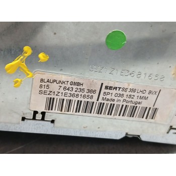 Recambio de sistema audio / radio cd para seat altea (5p1) reference referencia OEM IAM 5p10351521mm  8643235366